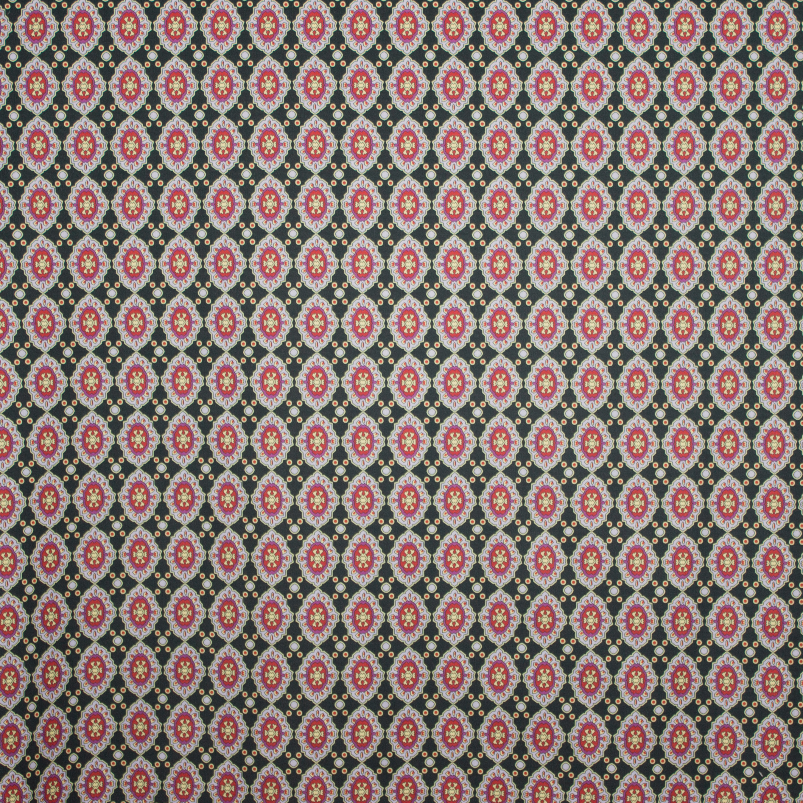 Tricot geometrisch motief